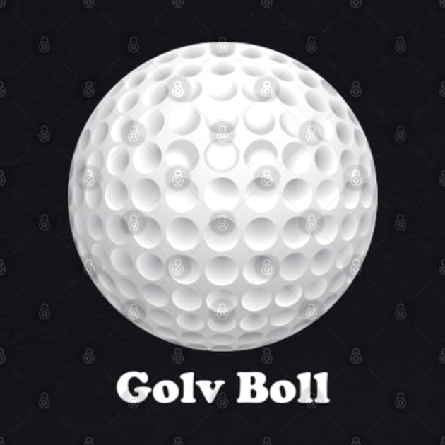 Golf Ball by DekkenCroud